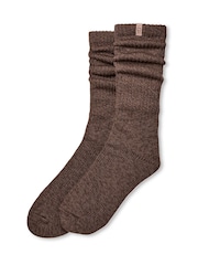 Mitten Brun - UGG Tyla Slouchy Crew II Strumpor - Bild 2 av 2