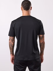 Gym King Black Core Plus Panel T-Shirt - Image 2 of 2