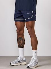 Gym King Blue Core Piped Shorts - Image 3 of 4