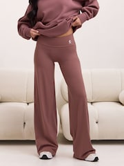 Gym King Brown 365 Straight Leg Yoga Petite Leggings - Image 3 of 4