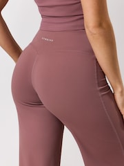 Gym King Brown 365 Straight Leg Yoga Petite Leggings - Image 4 of 4