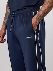 Gym King Blue Core Piped Full Zip Funnel Jumper - Image 3 of 3