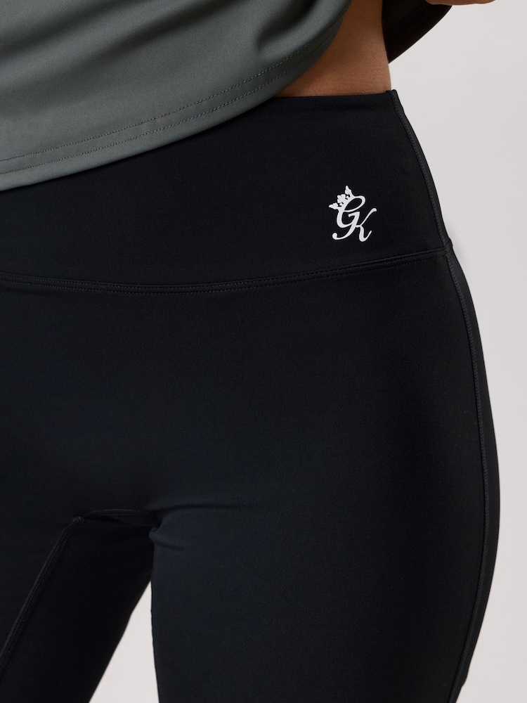 Gym King Black 365 Straight Leg Yoga Petite Leggings - Image 4 of 4 Gym King Black 365 Straight Leg Yoga Petite Leggings - Image 4 of 4
