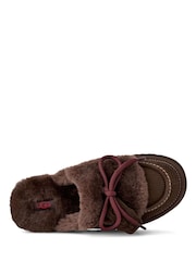 UGG Brown Disquette Heritage Slipper - Image 5 of 5