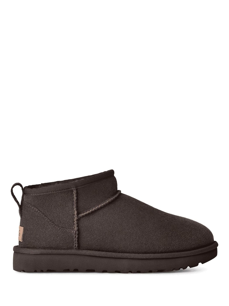 UGG Brown Classic Ultra Mini Boots - Image 1 of 6