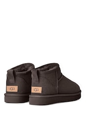 UGG Brown Classic Ultra Mini Boots - Image 4 of 6