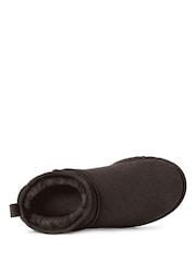 UGG Brown Classic Ultra Mini Boots - Image 5 of 6