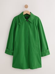 Green Check Dolly Trench Coat - Image 6 of 9