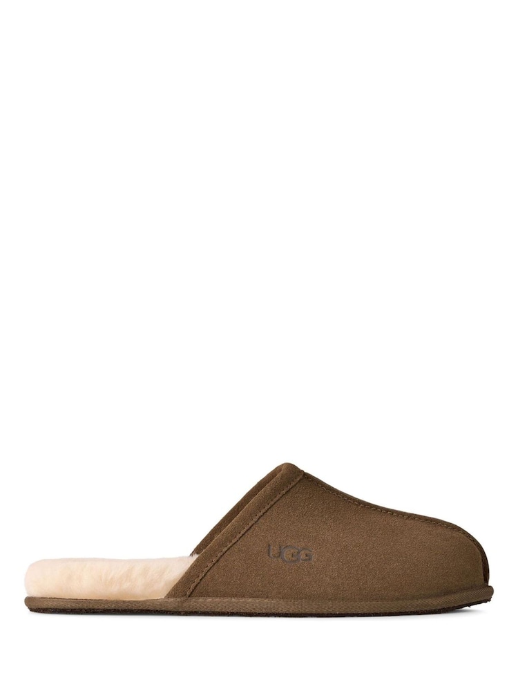 UGG Brown Scuff Slipper - Image 1 of 5 UGG Brown Scuff Slipper - Image 1 of 5