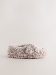 Grey Tweed 3D Dog Mini Boot Slippers - Image 7 of 9