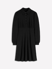 Boden Black Orla Short Jersey Shirt Dress - Image 5 of 5