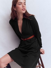 Boden Black Amy Short Dress - Image 1 of 5