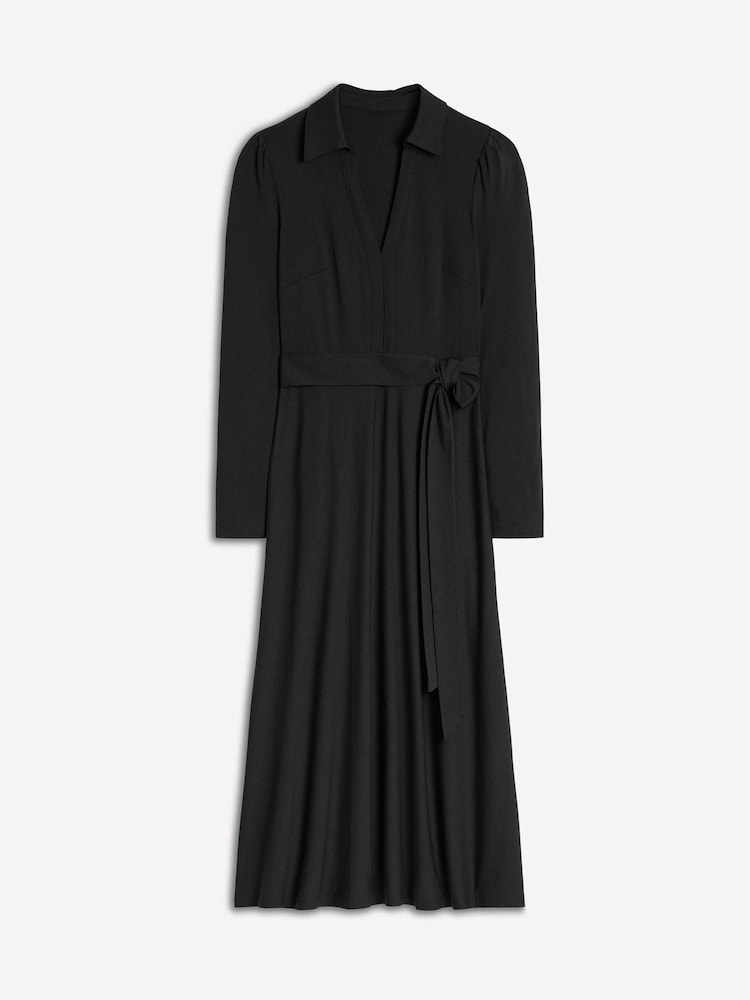 Boden Black Imogen Collared Dress - Image 5 of 5 Boden Black Imogen Collared Dress - Image 5 of 5