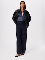 Whistles Grid Print transparente Hemd - Bild 3 von 4