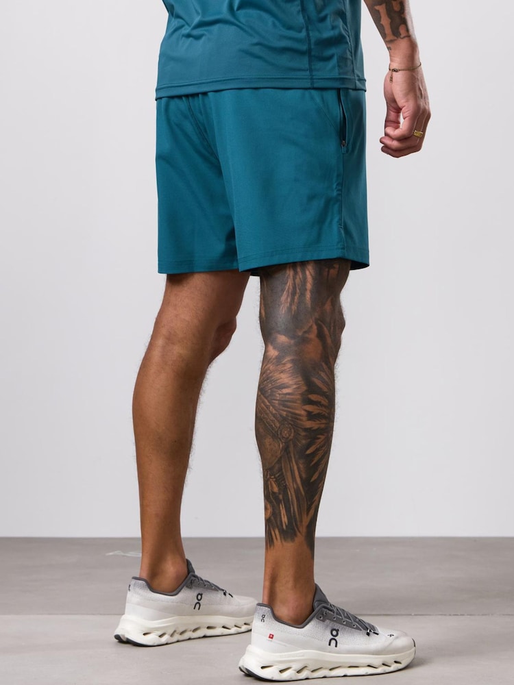 Gym King Blue Energy Shorts - Image 2 of 4