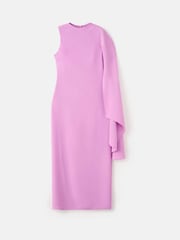 Mango Purple One Sleeve Dress - Image 5 of 6