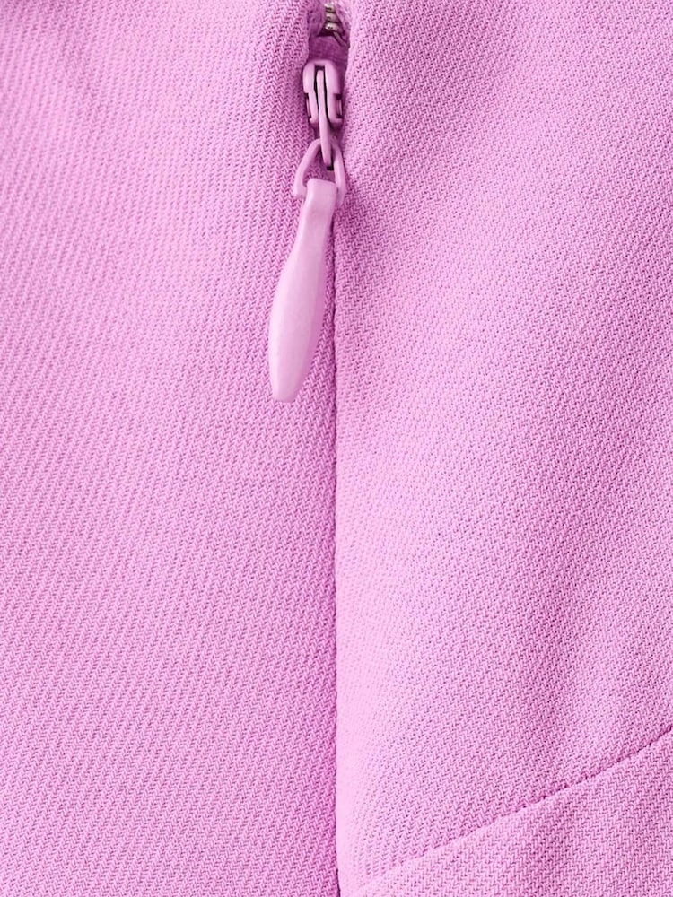 Mango Purple One Sleeve Dress - Image 6 of 6