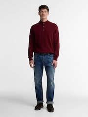 تصميم Briggs محبوك بأزرار نصف الطول من Barbour - صورة 4 من 6