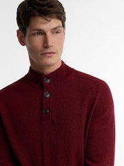 تصميم Briggs محبوك بأزرار نصف الطول من Barbour - صورة 5 من 6