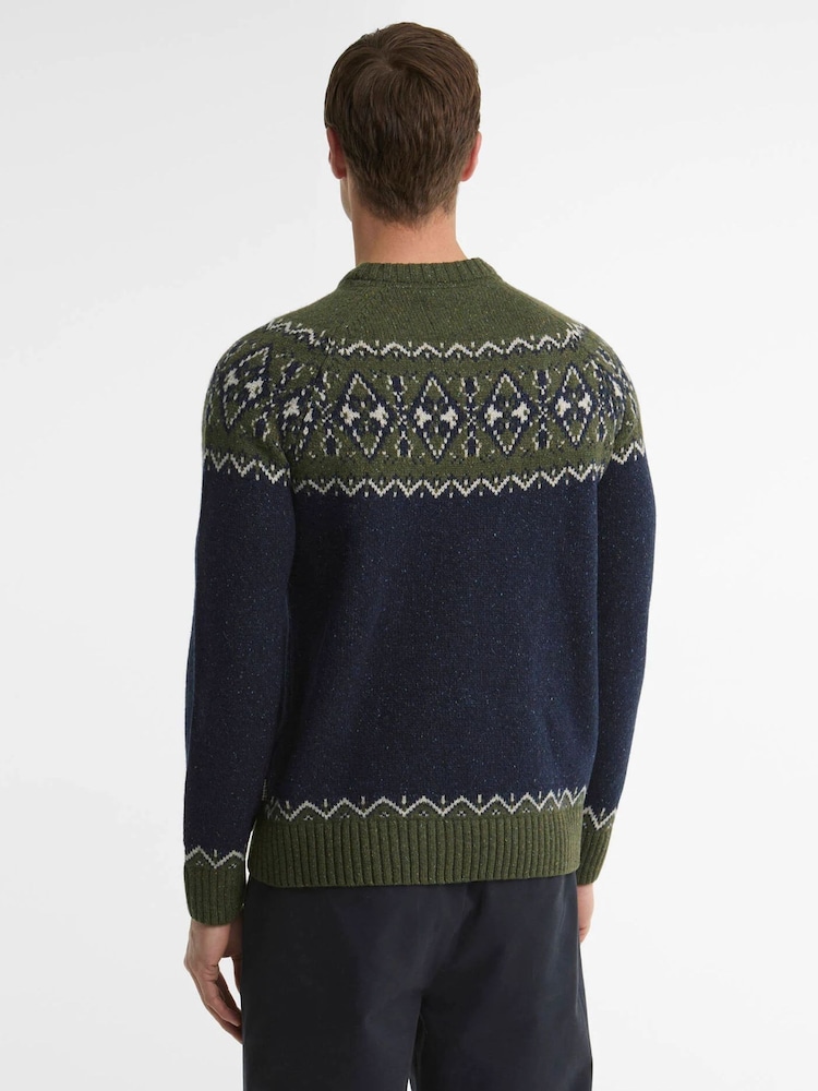 Barbour® Tisbury Fairisle Crew Neck Jumper - Bild 2 von 6 Barbour® Tisbury Fairisle Crew Neck Jumper - Bild 2 von 6