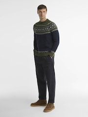 Barbour® Tisbury Fairisle Crew Neck Jumper - Bild 3 von 6