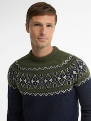 Barbour® Tisbury Fairisle Crew Neck Jumper - Bild 4 von 6