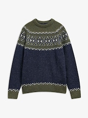 Barbour® Tisbury Fairisle Crew Neck Jumper - Bild 6 von 6