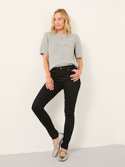 Schwarzer Denim - FatFace Jeggings mit fünf Taschen - Bild 1 von 6