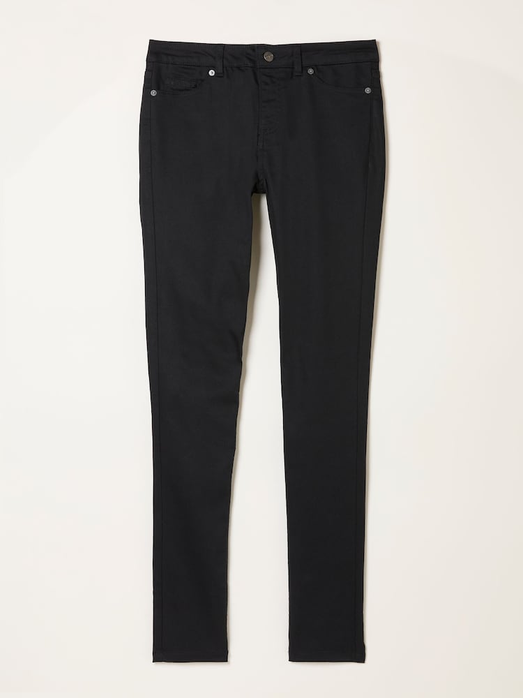 Schwarzer Denim - FatFace Jeggings mit fünf Taschen - Bild 6 von 6 Schwarzer Denim - FatFace Jeggings mit fünf Taschen - Bild 6 von 6