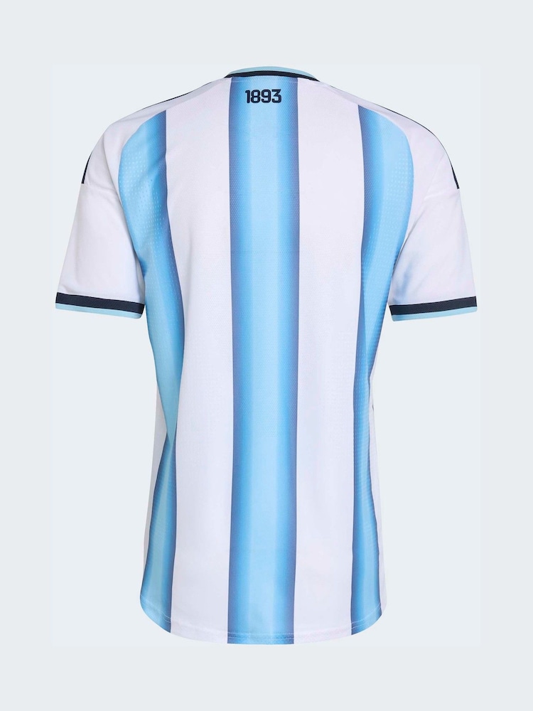 adidas White Argentina Home Authentic Jersey - Image 10 of 10 adidas White Argentina Home Authentic Jersey - Image 10 of 10