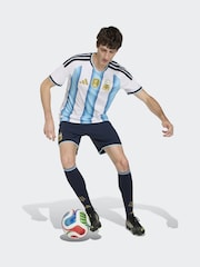 adidas White Argentina Home Authentic Jersey - Image 5 of 10