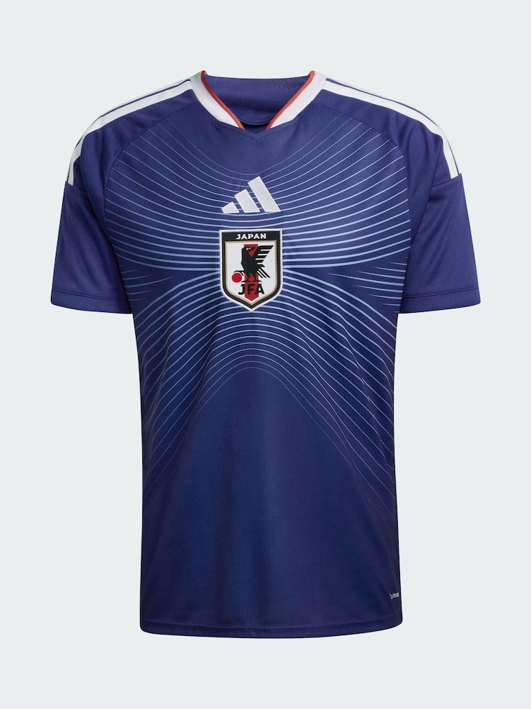 adidas Blue Japan Home Jersey - Image 5 of 5