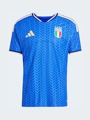 adidas Blue Italy 26 Home Authentic Jersey - Image 6 of 7