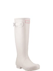 Hunter White Original Tall Wellington Boots - Image 3 of 5