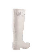 Hunter White Original Tall Wellington Boots - Image 4 of 5