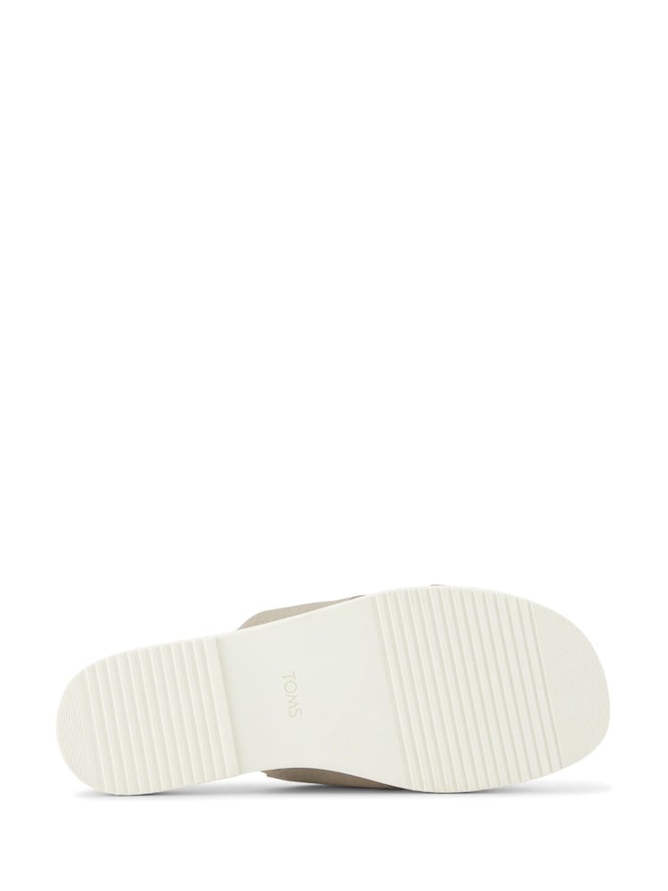 TOMS Cream Mae Crossover Sandals - Image 4 of 4