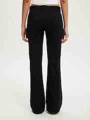 Cotton On Black Low Rise Bootleg Sweat Joggers - Image 2 of 4