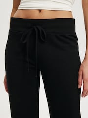 Cotton On Black Low Rise Bootleg Sweat Joggers - Image 3 of 4