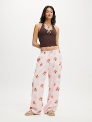 Cotton On Brown Bailey Button Halter Top - Image 3 of 4