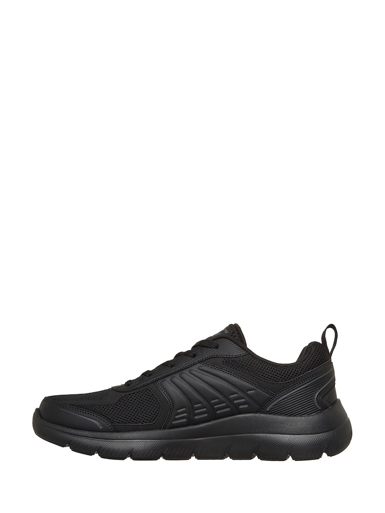 Skechers Black Arch Fit Summits Leege Trainers - Image 2 of 5