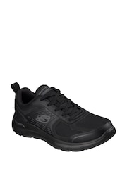 Skechers Black Arch Fit Summits Leege Trainers - Image 3 of 5