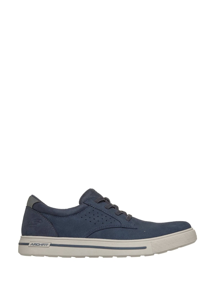 Bleu - Skechers Arch Fit Solano Rey Shoes - Image 1 de 3
