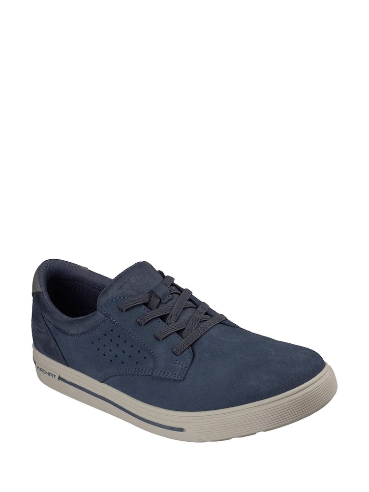 Bleu - Skechers Arch Fit Solano Rey Shoes - Image 2 de 3