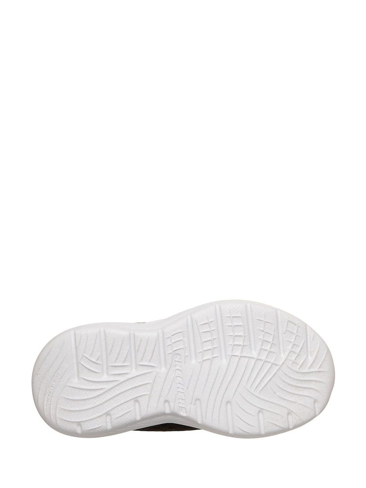 Skechers Black Dyna-Lite Lil Quanta-Stride Trainers - Image 5 of 5