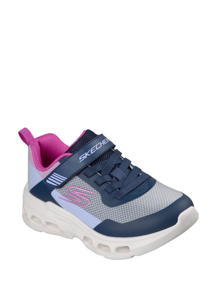 Skechers Blue Glide-Step Hexa Trainers - Image 2 of 2 Skechers Blue Glide-Step Hexa Trainers - Image 2 of 2