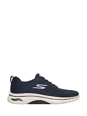 Blau - Skechers Go Walk Arch Fit 2.0 Levy Trainers - Bild 1 von 5