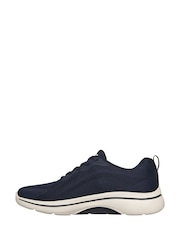 Blau - Skechers Go Walk Arch Fit 2.0 Levy Trainers - Bild 2 von 5