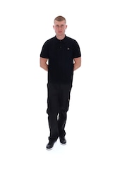 Fila Barnsknitted Polo Shirt With Cable Pattern - Image 3 of 6