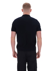 Fila Barnsknitted Polo Shirt With Cable Pattern - Image 4 of 6