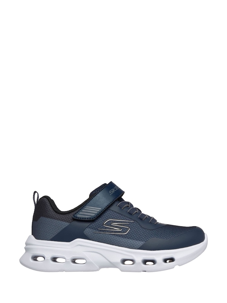 Skechers Blue Skechers Glide-Step Drift Zorzox Trainers - Image 1 of 2